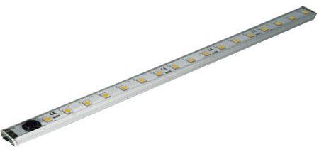 12V  Led lyslist 3W Fast D102A varmhvit