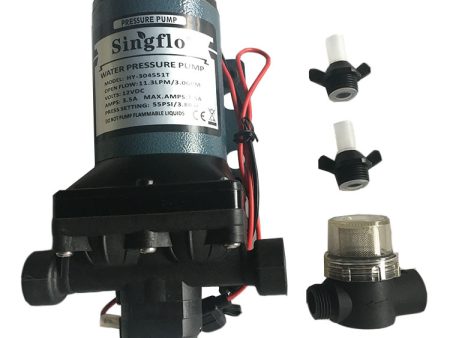 12V HY vannpumpe, 11,3L 3,8bar