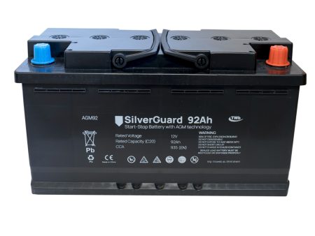 AGM SilverGuard startbatteri 12V  92Ah