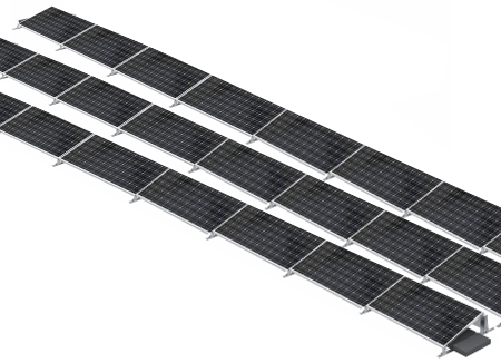 Solcelleanlegg Flatt - 10,8kW - Sør