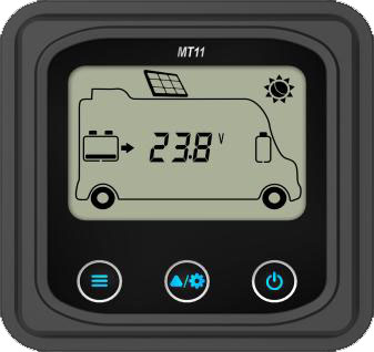 EP Solar MT-11, eksternt display