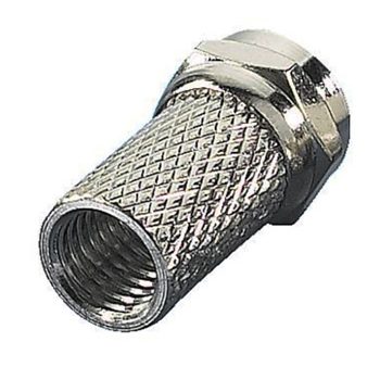 F-plugg Com for TV-antenne 7mm, 1stk