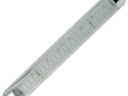 12V  Led lyslist 5W Silver D105A varmhvit