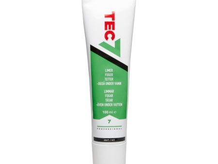 Tec7 tube, 100ml, hvit