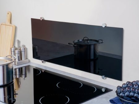 Veggplate, herdet glass 80x30cm