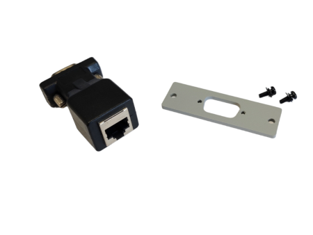 DB9 til RJ45 adapter for mini-dongle, DB9 (M) -RJ45(J)-NS-ACC-V1.1