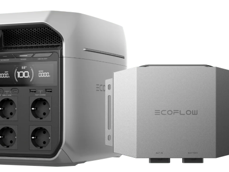 EcoFlow DELTA 3 med hurtiglader for bil