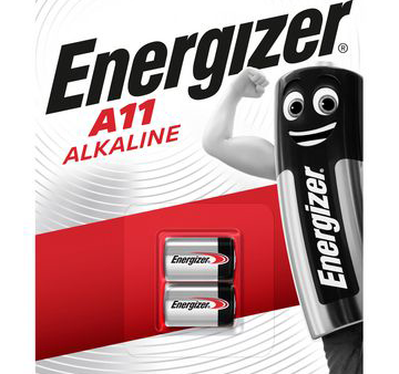 Batteri 4LR44 6V Alkaline A11, 2-stk
