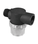 Inntaksfilter til pumper 1/2" utv. til 1/2" innv.