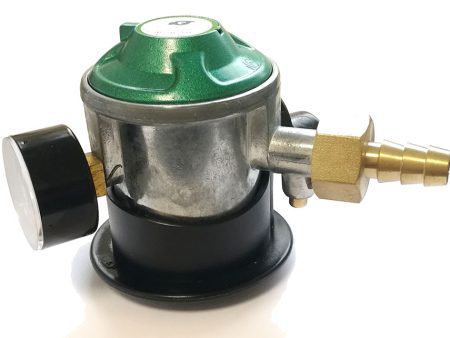 Gassregulator iGT, grønn med slangetilkobling