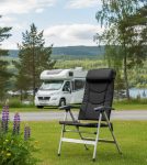 Campingstol Isabella Thor, mørkegrå