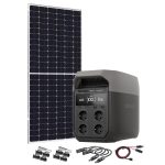 EcoFlow DELTA 3 Med 455W solcellepanel