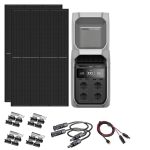 EcoFlow DELTA 3 Plus med 910W solcellepanel
