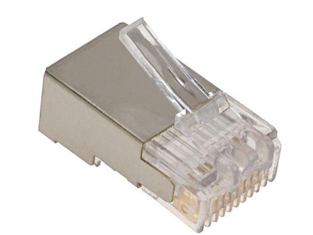 RJ45 STP plugg Cat.6, 1stk