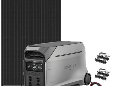 EcoFlow DELTA Pro 3 med 450W Solcellepanel
