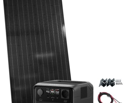 EcoFlow RIVER 3 Plus med 220W solcellepanel