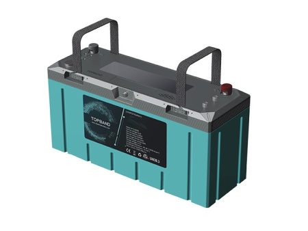 Lithium Batteri: LiFePO4 12V 200Ah T-Premium 200A BMS