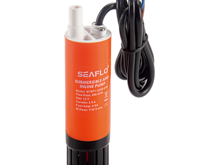 12V vannsynkepumpe, Seaflo 12,6L 0,5bar G200